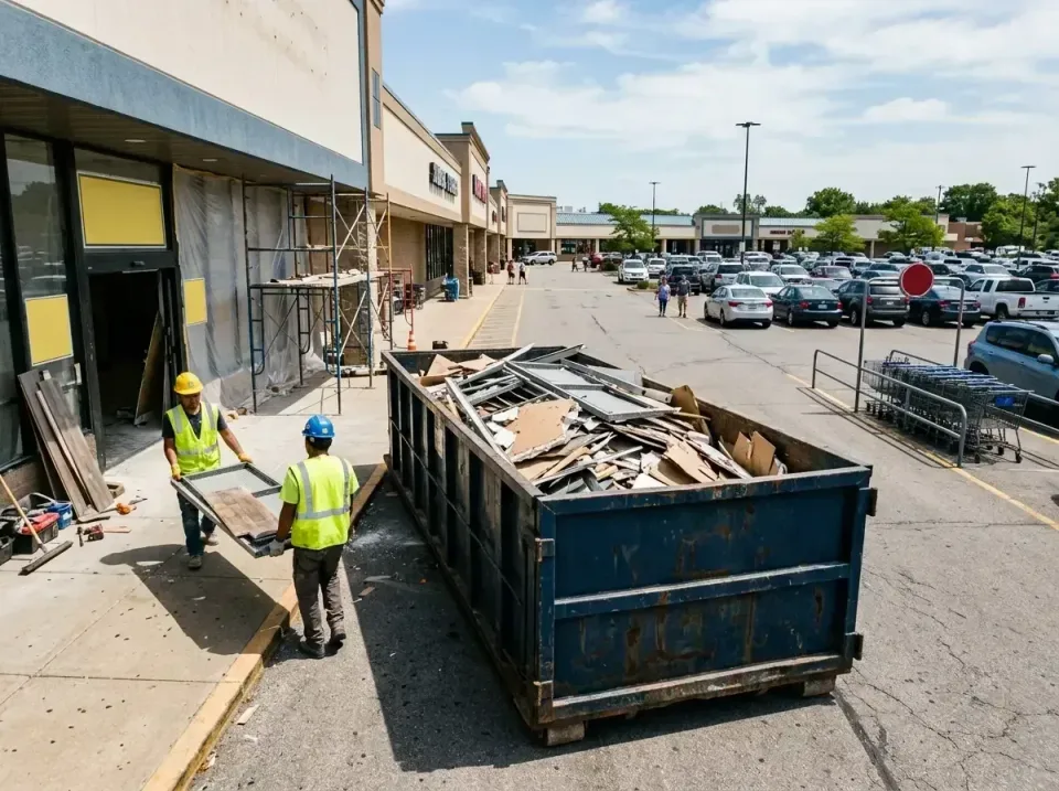 retail-store-renovation-debris-003 — frequently asked questions, Roll-off Dumpster Rentals in Beardstown, IL